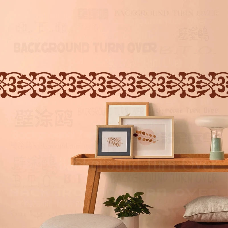 Pochoir peinture mur