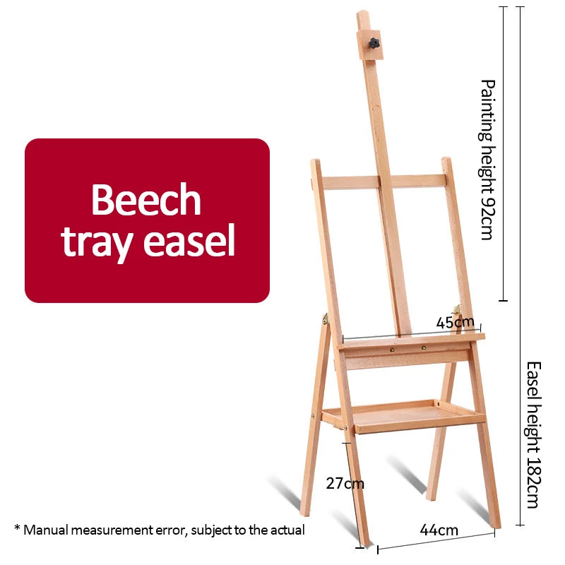 Chevalet peinture en bois