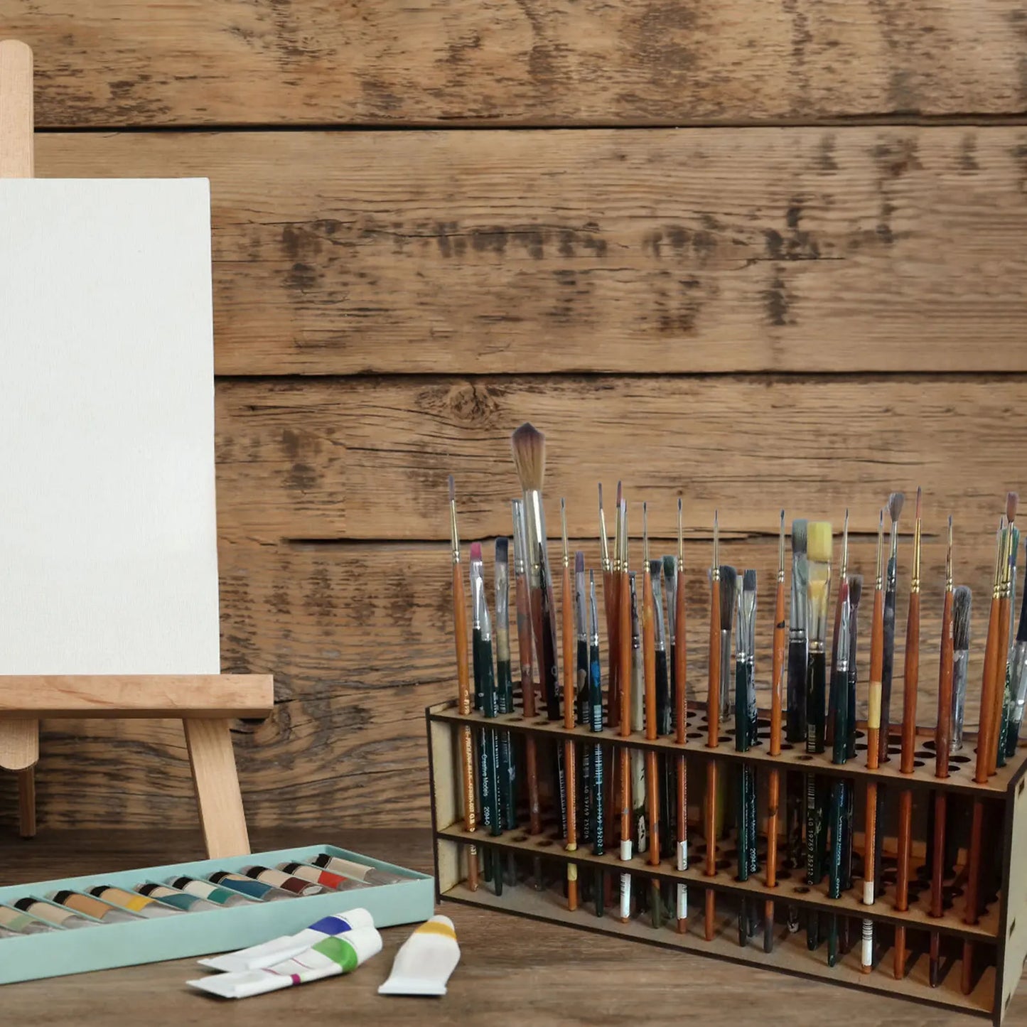 Porte pinceaux peinture