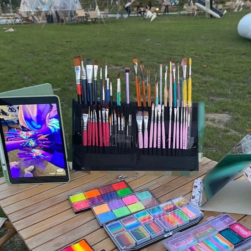 Trousse pour pinceaux peinture