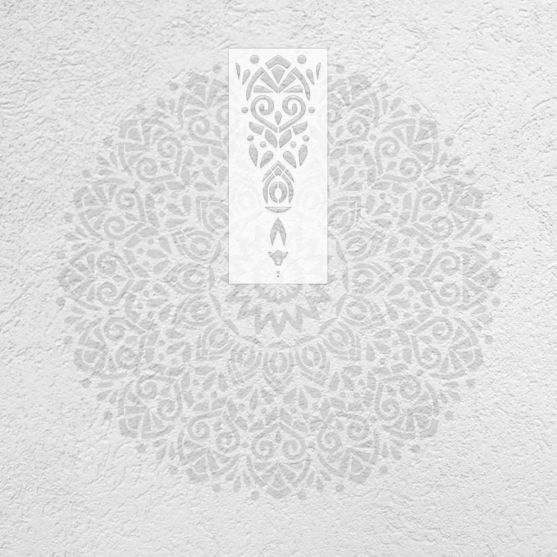 Pochoir rond peinture murale