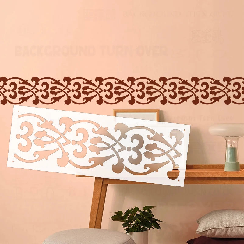 Pochoir peinture mur