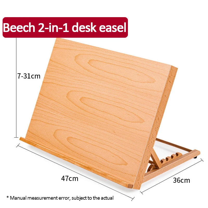 Chevalet peinture en bois