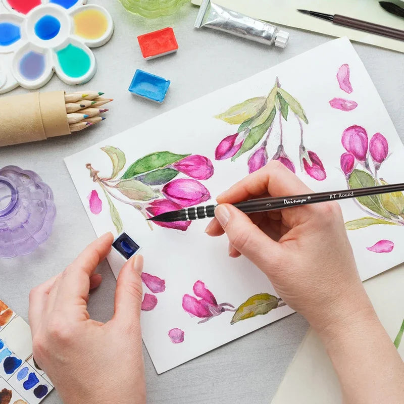 Pinceaux peinture dessin