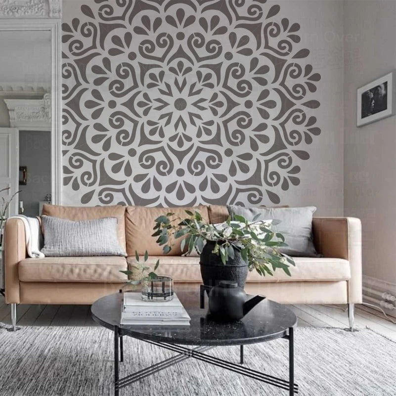 Grand pochoir peinture murale