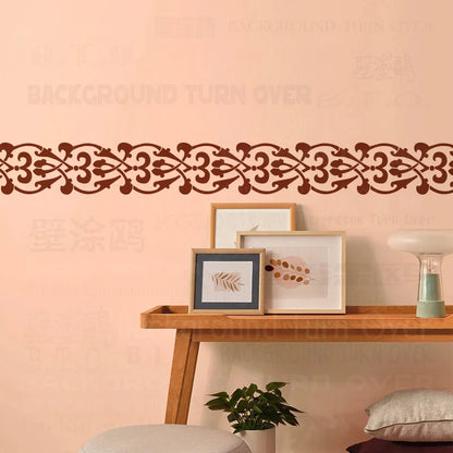 Pochoir peinture mur