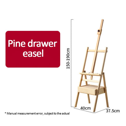 Chevalet peinture en bois