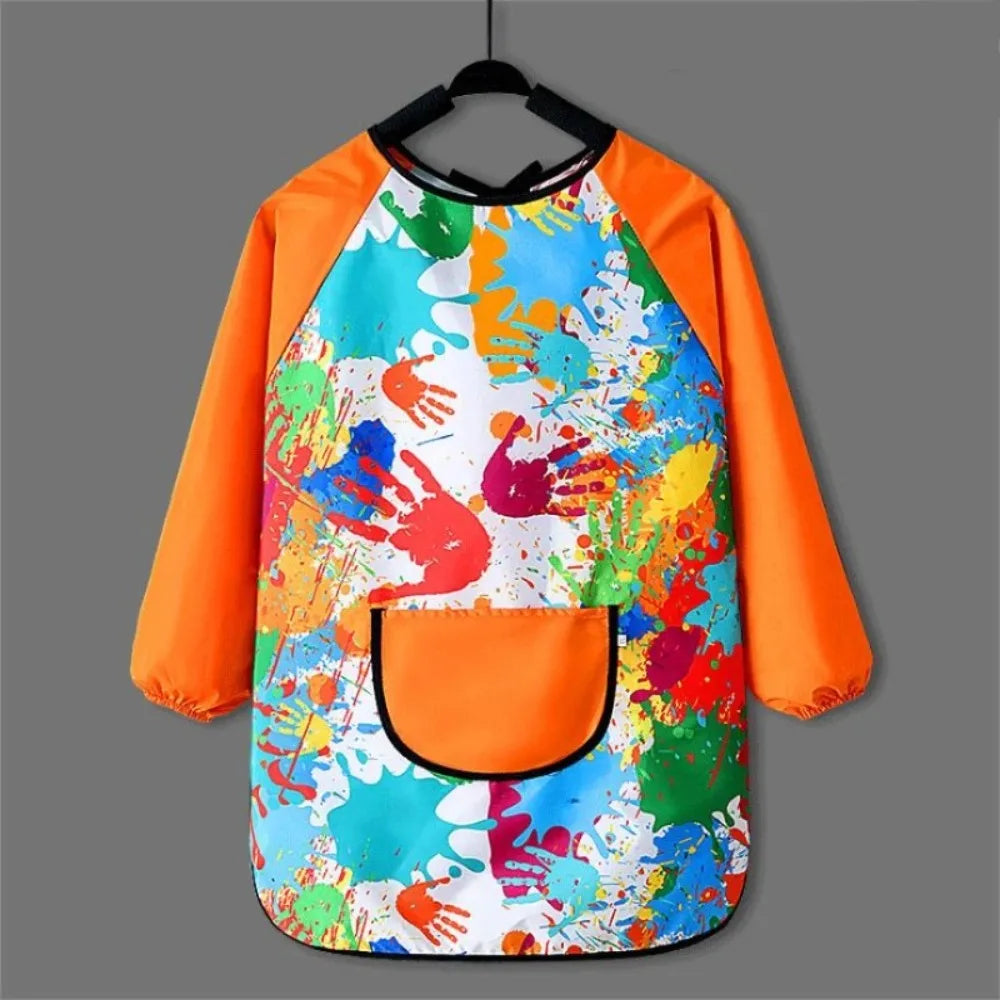 Blouse enfant peinture