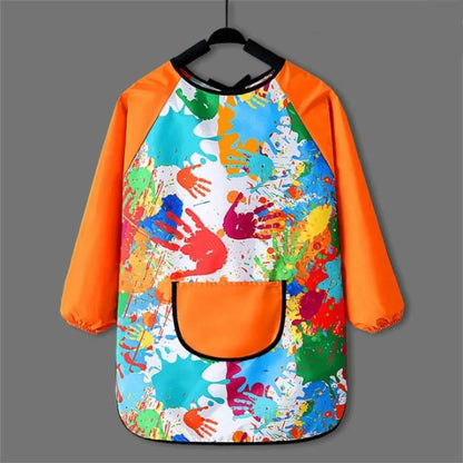 Blouse enfant peinture