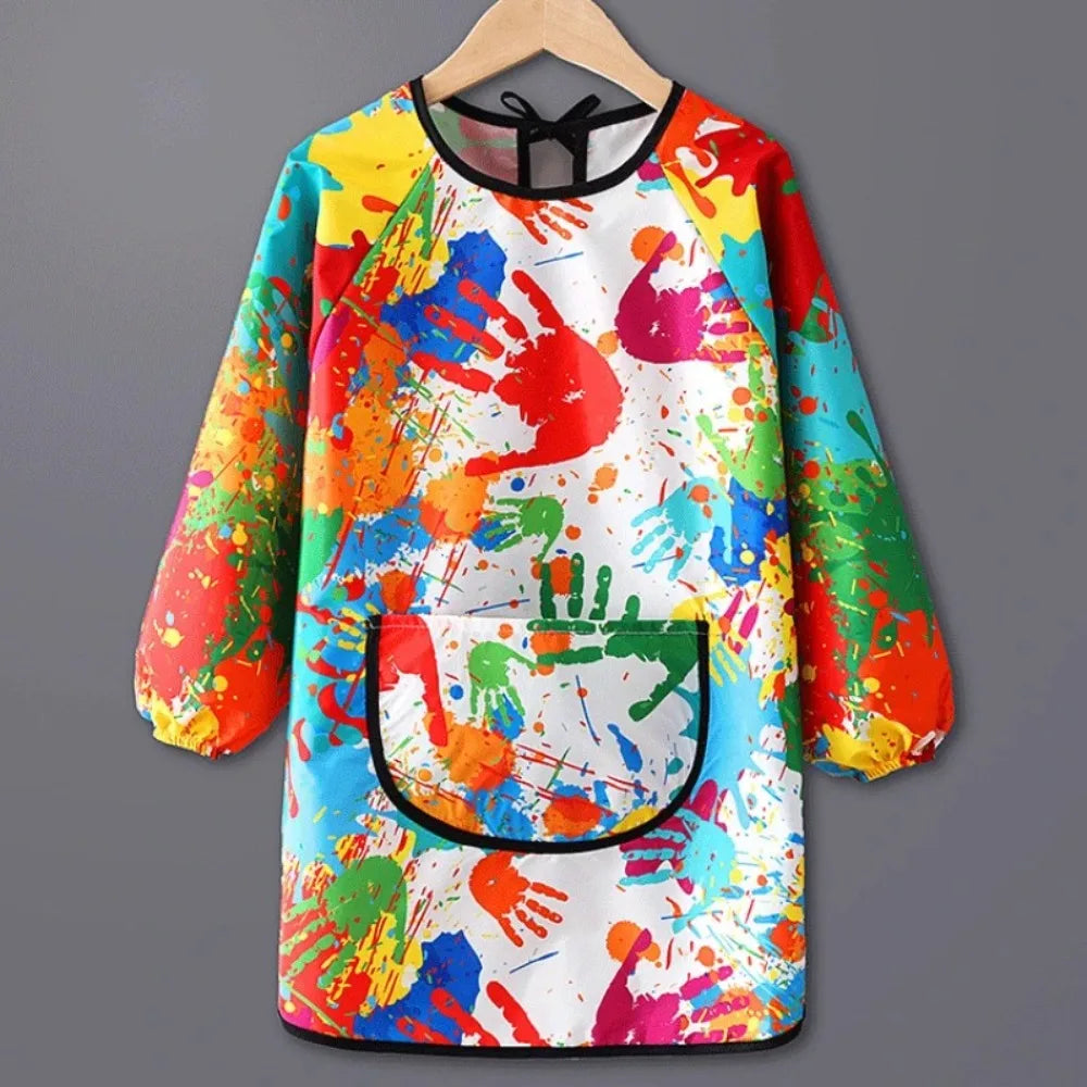 Blouse enfant peinture