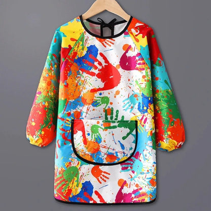 Blouse enfant peinture