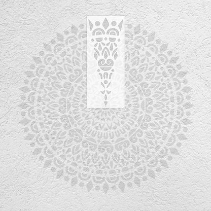 Pochoir rond peinture murale