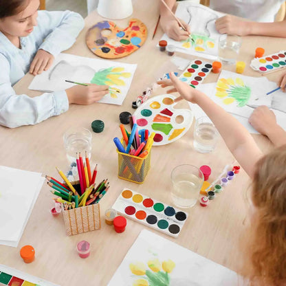 Palette peinture enfant