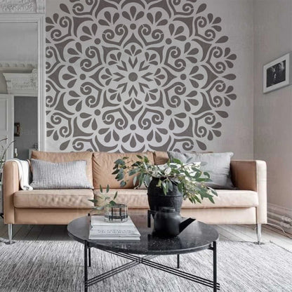 Grand pochoir peinture murale
